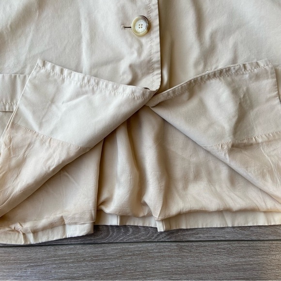 Michael Kors Beige  Short Swing Trench Coat - Picture 7 of 14